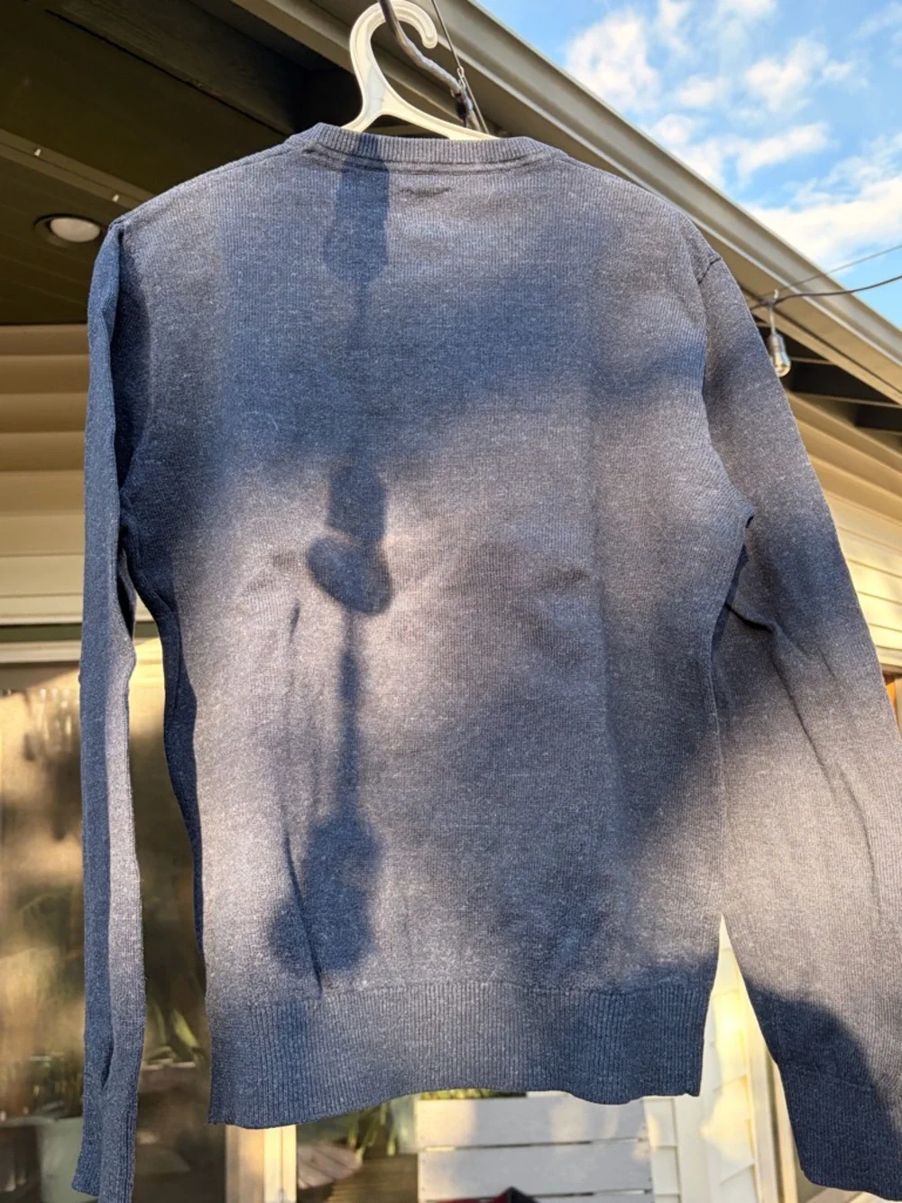 GAP Sweater Blue Mens size Small - Picture 2 of 4